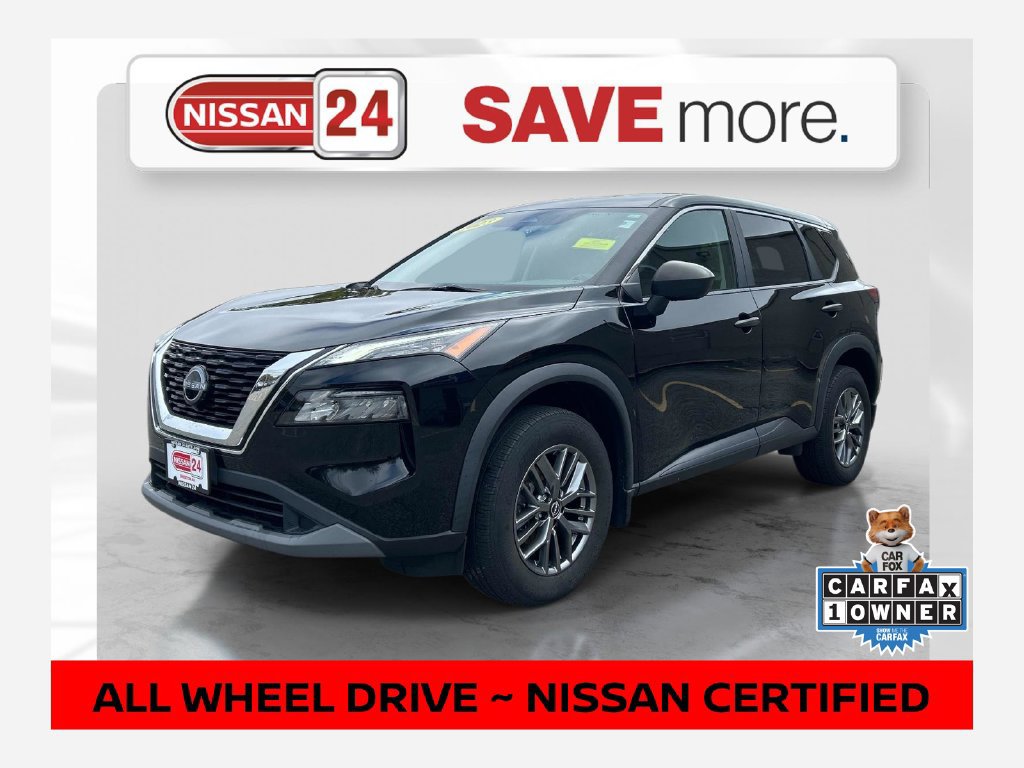 Certified 2023 Nissan Rogue S AWD/4WD image 1
