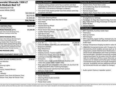 Used 2019 Chevrolet Silverado 1500 LT w/ All-Star Edition AWD/4WD image 2