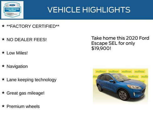 Used 2020 Ford Escape SEL image 13