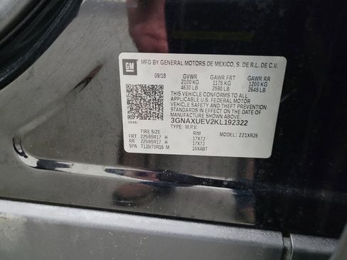 Used 2019 Chevrolet Equinox LT w/ Sun & Navigation Package AWD/4WD image 33