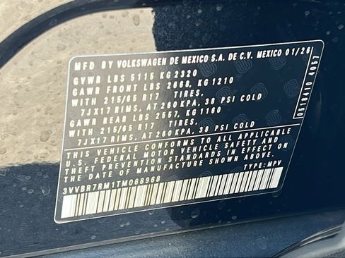 New 2026 Volkswagen Tiguan S image 30