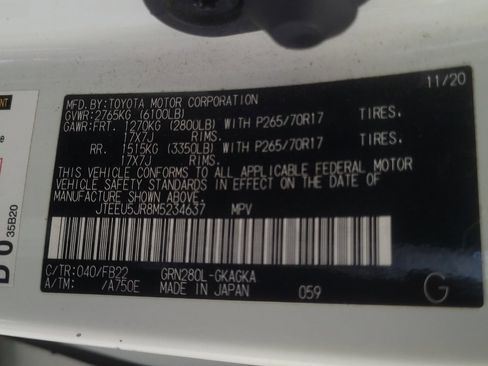 Used 2021 Toyota 4Runner SR5 RWD image 33