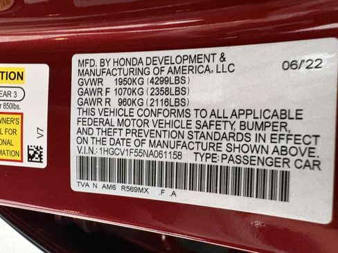 Used 2022 Honda Accord EX-L image 36