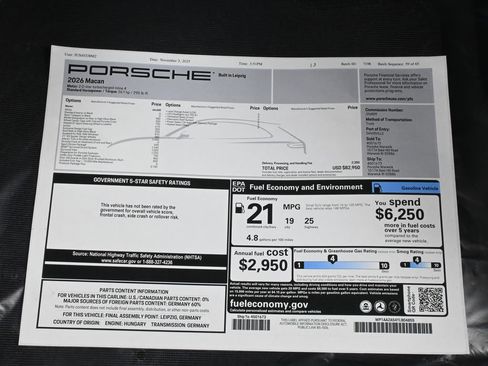 Used 2026 Porsche Macan AWD/4WD image 42