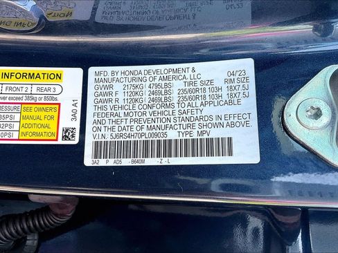 Used 2023 Honda CR-V EX-L image 30