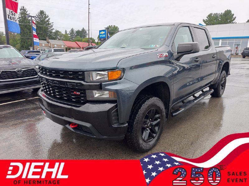 Used 2019 Chevrolet Silverado 1500 Custom Trail Boss w/ Custom Convenience Package AWD/4WD 360° Tour