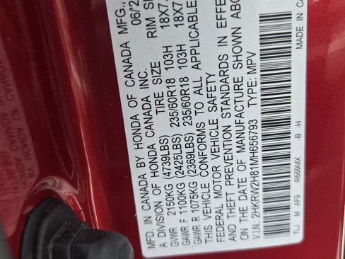 Used 2021 Honda CR-V EX-L image 30