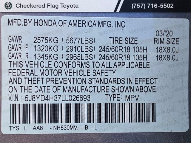 Used 2020 Acura MDX SH-AWD image 22