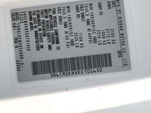 Used 2019 Nissan NV200 S w/ Cruise Control Package image 51