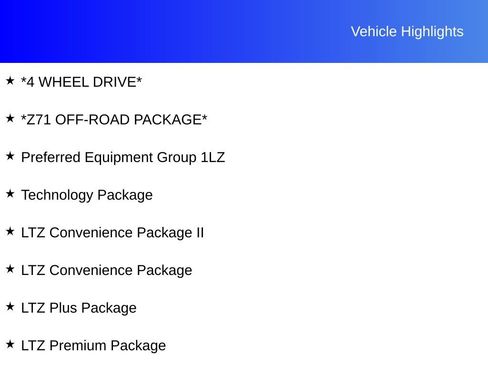 New 2026 Chevrolet Silverado 1500 LTZ w/ LTZ Premium Package image 10