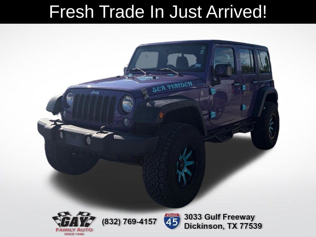 Used 2017 Jeep Wrangler Unlimited Sport AWD/4WD image 3
