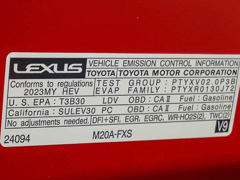 Certified 2023 Lexus UX 250h F Sport w/ Accessory Package (Z2) image 45