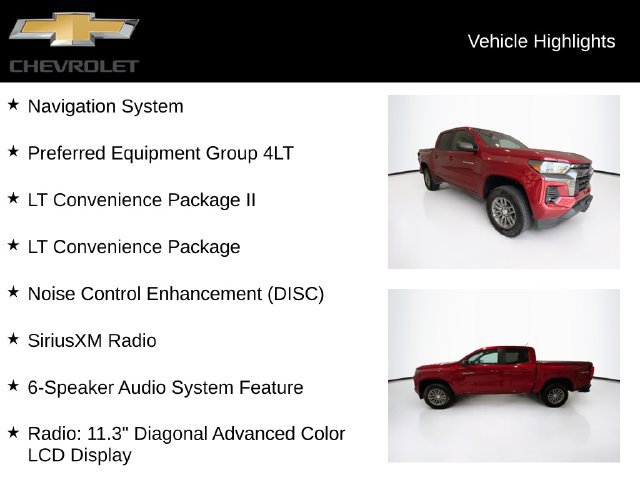 Certified 2023 Chevrolet Colorado LT w/ LT Convenience Package II AWD/4WD image 5