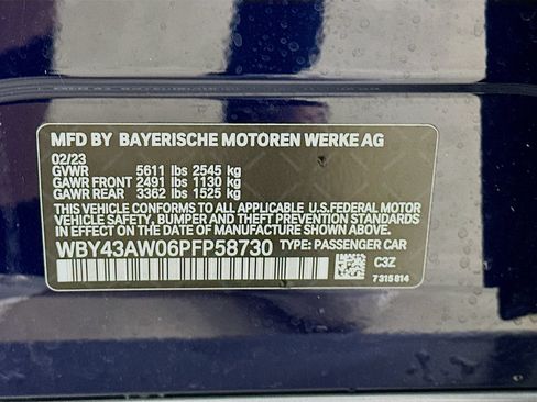 Used 2023 BMW i4 eDrive35 w/ Premium Package RWD image 48