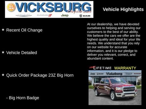 Used 2023 RAM 1500 Big Horn AWD/4WD image 25