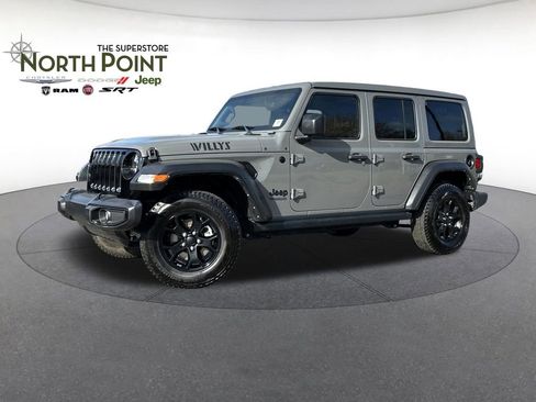Certified 2022 Jeep Wrangler Unlimited Sport image 1