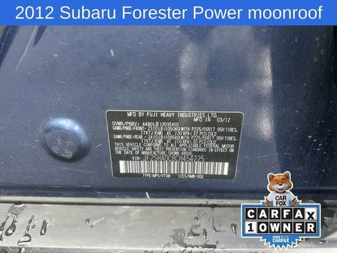 Used 2012 Subaru Forester 2.5X Premium w/ All-Weather Pkg image 19