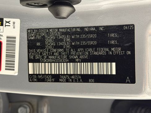 Used 2025 Toyota Highlander XSE AWD/4WD image 27