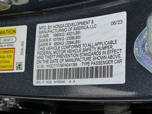 Used 2023 Honda Accord EX image 34