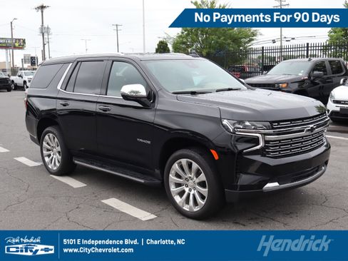 Used 2023 Chevrolet Tahoe Premier w/ Max Trailering Package AWD/4WD image 1