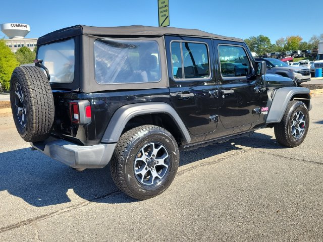 Certified 2018 Jeep Wrangler Unlimited Sport AWD/4WD image 7
