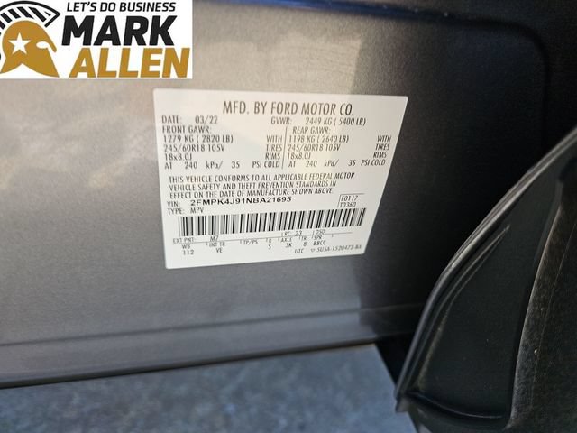 Used 2022 Ford Edge SEL w/ Convenience Package AWD/4WD image 33