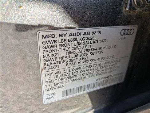 Used 2018 Audi Q7 3.0T Prestige w/ Prestige Package AWD/4WD image 17
