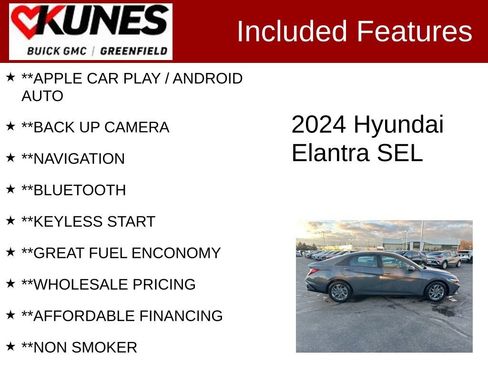 Used 2024 Hyundai Elantra SEL image 2
