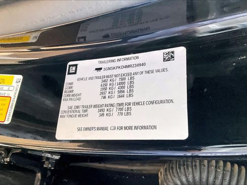 Used 2021 Chevrolet Tahoe Z71 AWD/4WD image 34