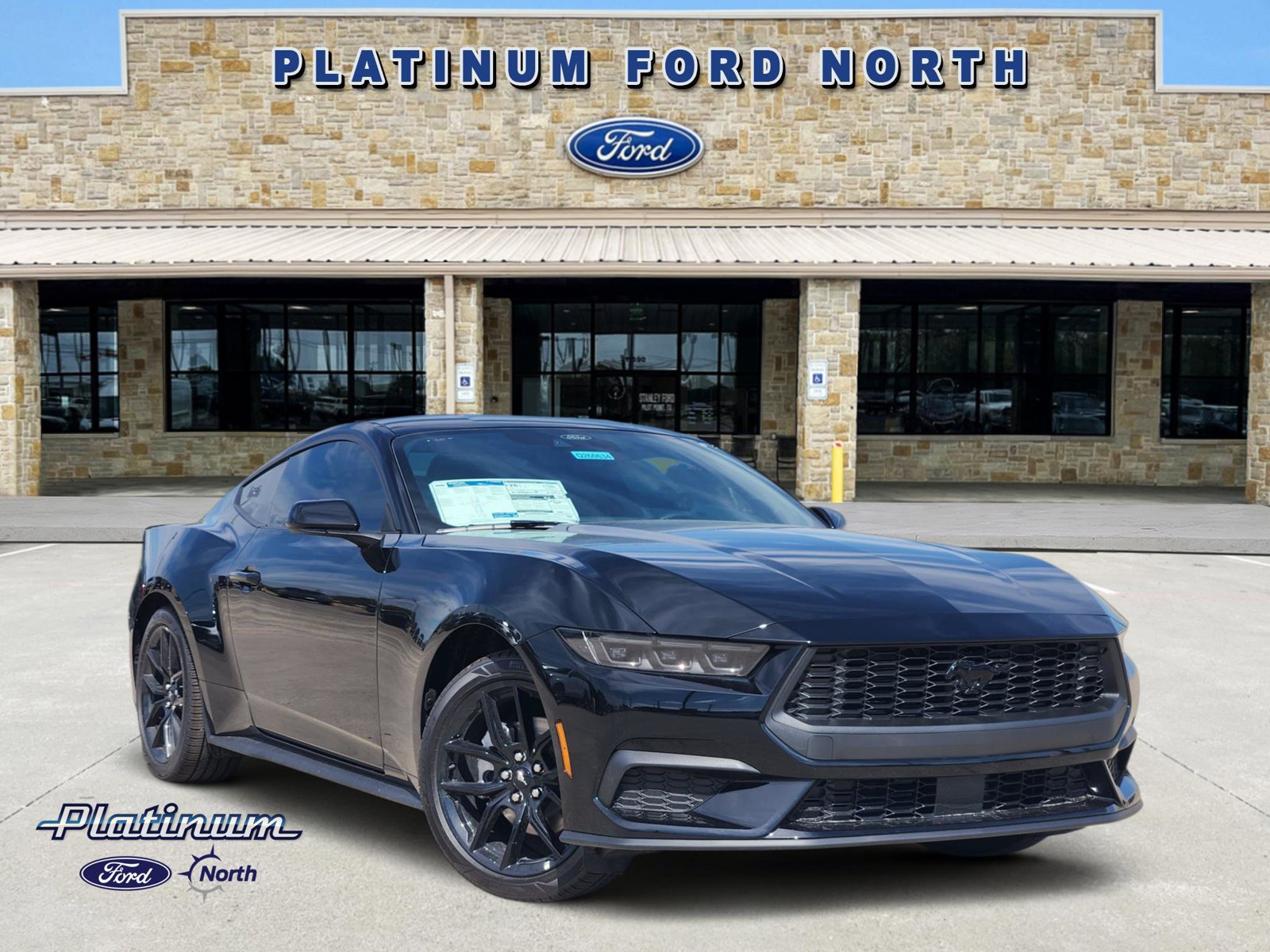 New 2026 Ford Mustang Coupe w/ Mustang Nite Pony Package RWD 360° Tour