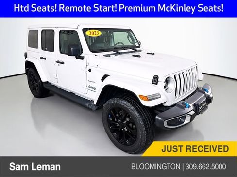 Used 2023 Jeep Wrangler Unlimited Sahara w/ Cold Weather Group image 1