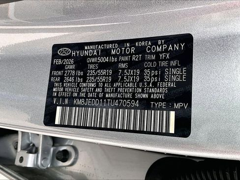 New 2026 Hyundai Tucson Limited AWD/4WD image 15