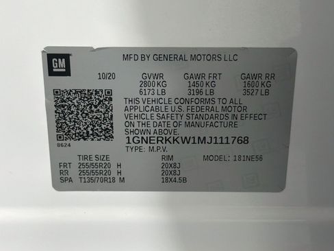 Used 2021 Chevrolet Traverse Premier w/ Redline Edition FWD image 25
