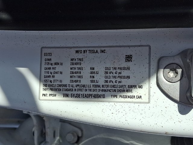 Used 2023 Tesla Model 3 Standard Range RWD image 31