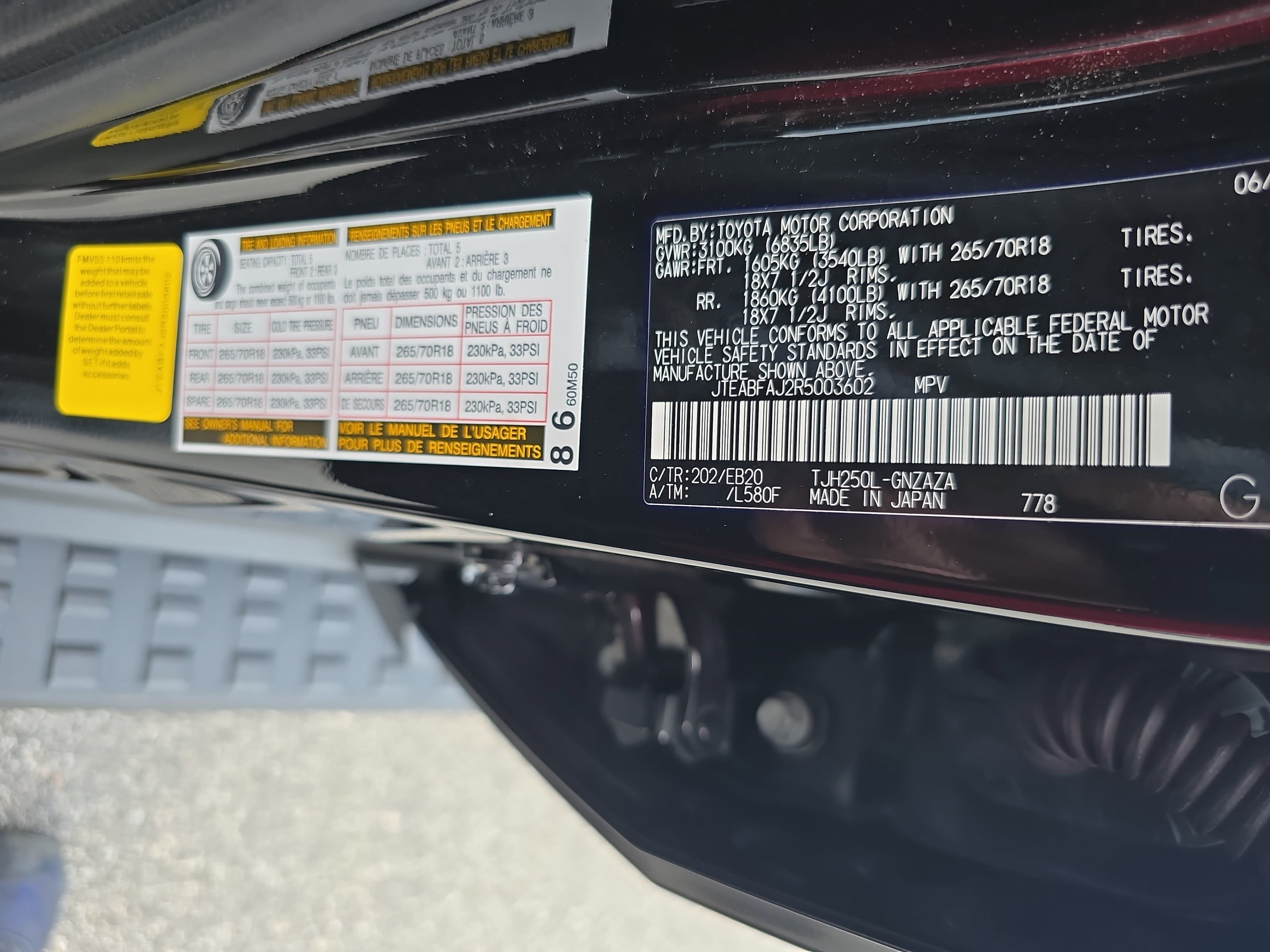 Used 2024 Toyota Land Cruiser AWD/4WD image 36