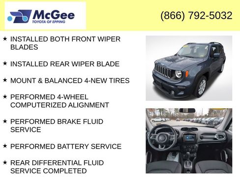 Used 2021 Jeep Renegade Latitude AWD/4WD image 8