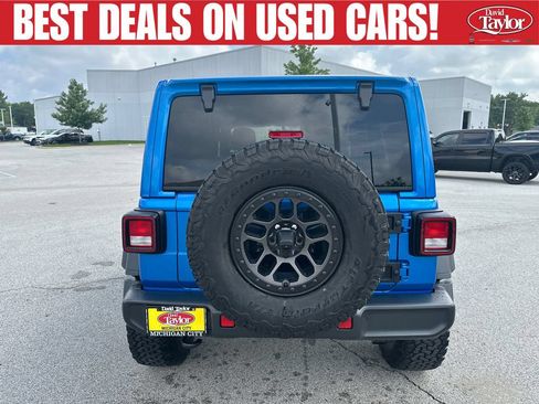 Used 2022 Jeep Wrangler Unlimited Sport AWD/4WD image 4