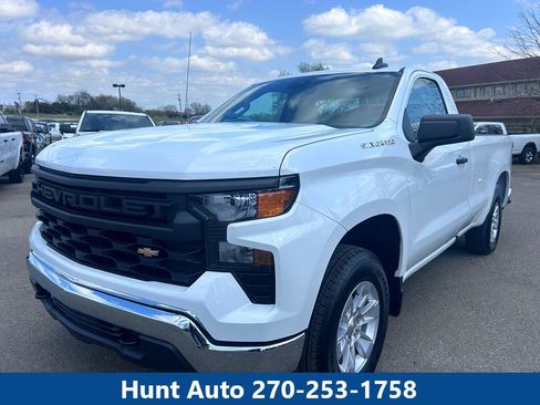Used 2025 Chevrolet Silverado 1500 W/T RWD image 1