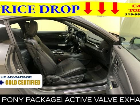 Certified 2025 Ford Mustang GT Premium w/ Mustang Nite Pony Package RWD image 12