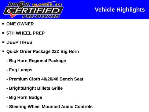Used 2015 RAM 1500 Big Horn RWD image 2