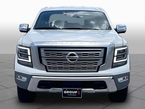 Used 2021 Nissan Titan Platinum Reserve w/ Off Road Protection Package AWD/4WD image 4