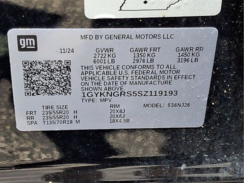 Used 2025 Cadillac XT5 Sportv w/ Technology Package AWD/4WD image 27