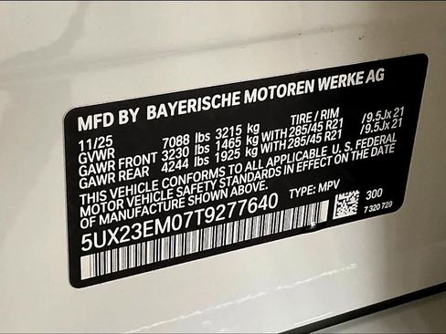New 2026 BMW X7 xDrive40i w/ M Sport Package image 18