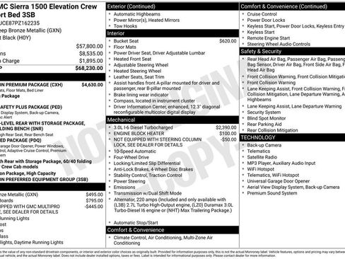 Used 2023 GMC Sierra 1500 Elevation w/ Elevation Premium Package AWD/4WD image 17