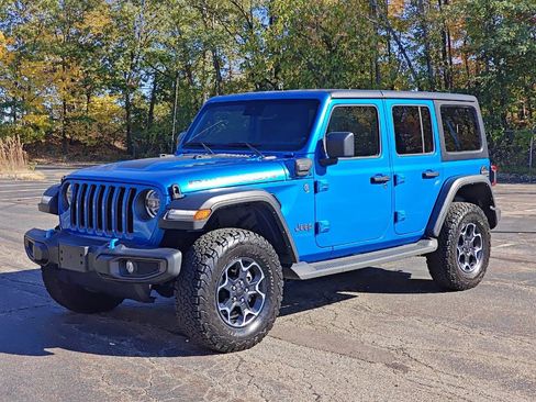 Used 2022 Jeep Wrangler Unlimited Rubicon 4xe w/ Cold Weather Group image 2