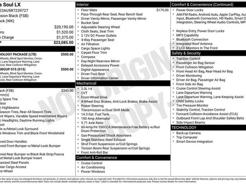 Used 2024 Kia Soul LX w/ Option Group 015 image 17