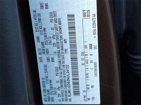 Certified 2022 Lincoln Corsair Reserve w/ Equipment Group 201A image 27