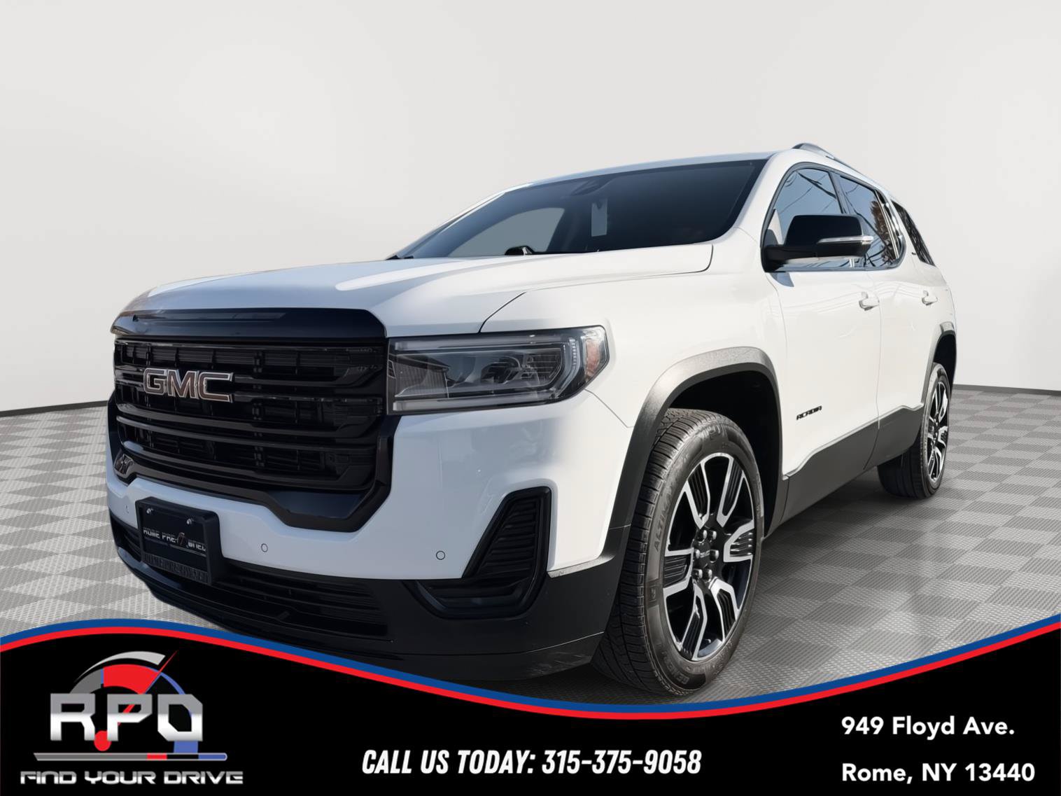 Used 2021 GMC Acadia SLE w/ Driver Convenience Package AWD/4WD image 1