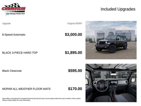 New 2026 Jeep Wrangler Unlimited Sport AWD/4WD image 6