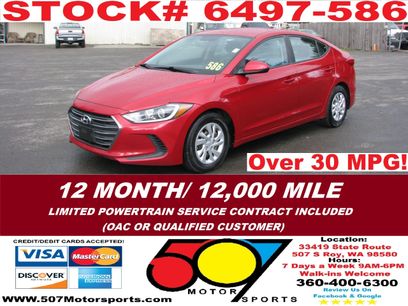 Used 2017 Hyundai Elantra SE